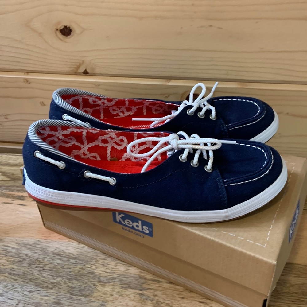 Keds Shine Navy Tennis Shoes